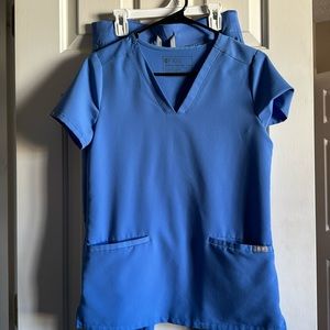 Ceil Blue FIGS Scrub Set